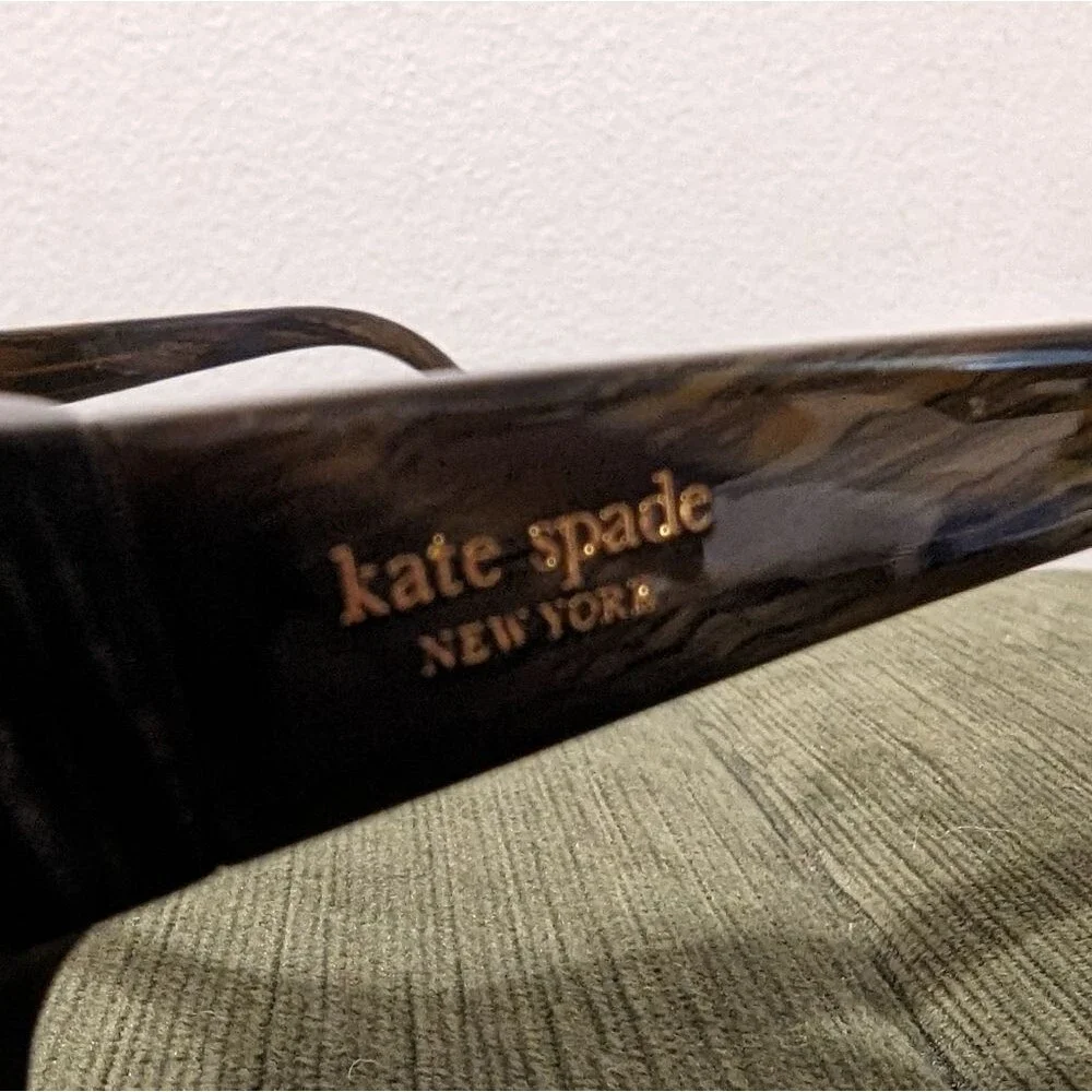 KATE SPADE HALLE/S 0FA6 Brown Horn Sunglasses Eyeglasses Frames